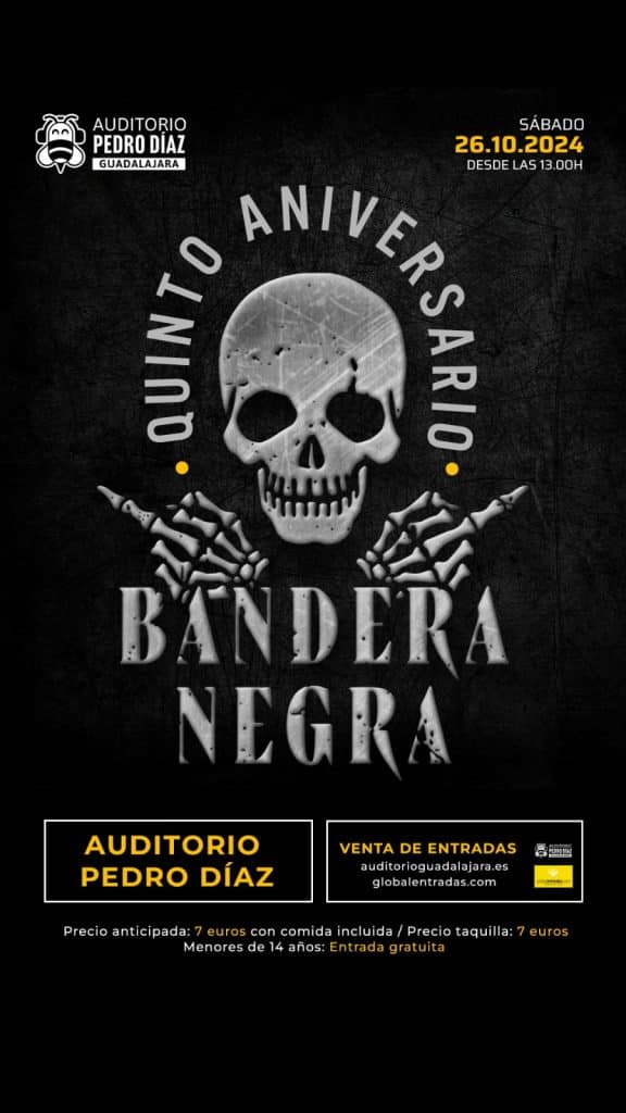 V Aniversario Bandera Negra